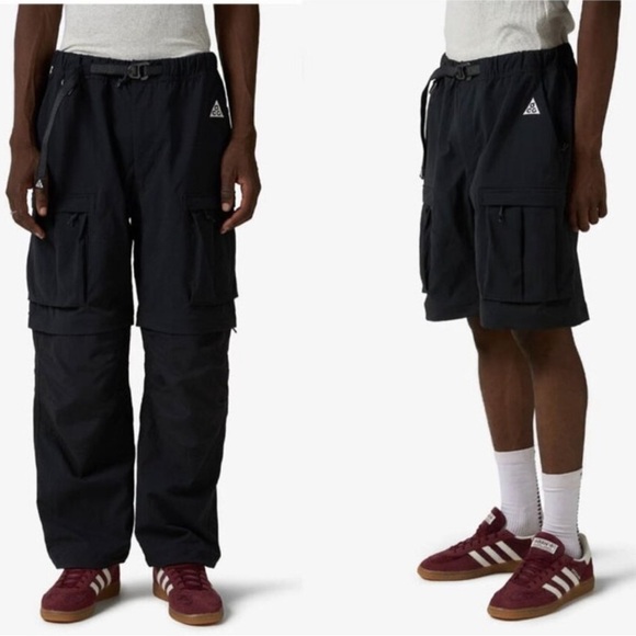 Nike ACG Smith Summit Cargo Pants Black/Summit White Men’s XXL CV0655-011 - Picture 2 of 16